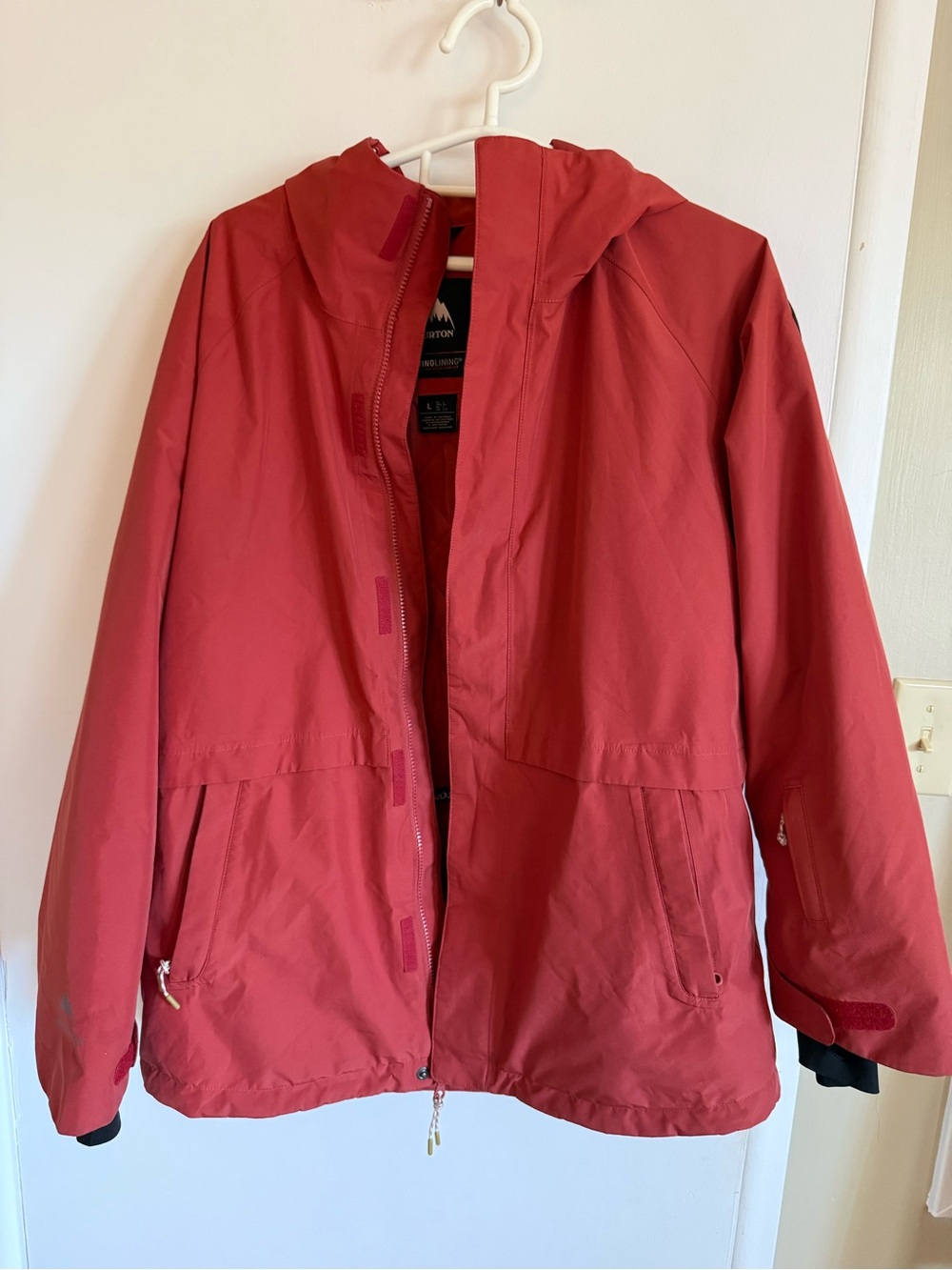 Burton Gore-Tex Kaylo Snowboarding Jacket - Women’s Large - Tandoori